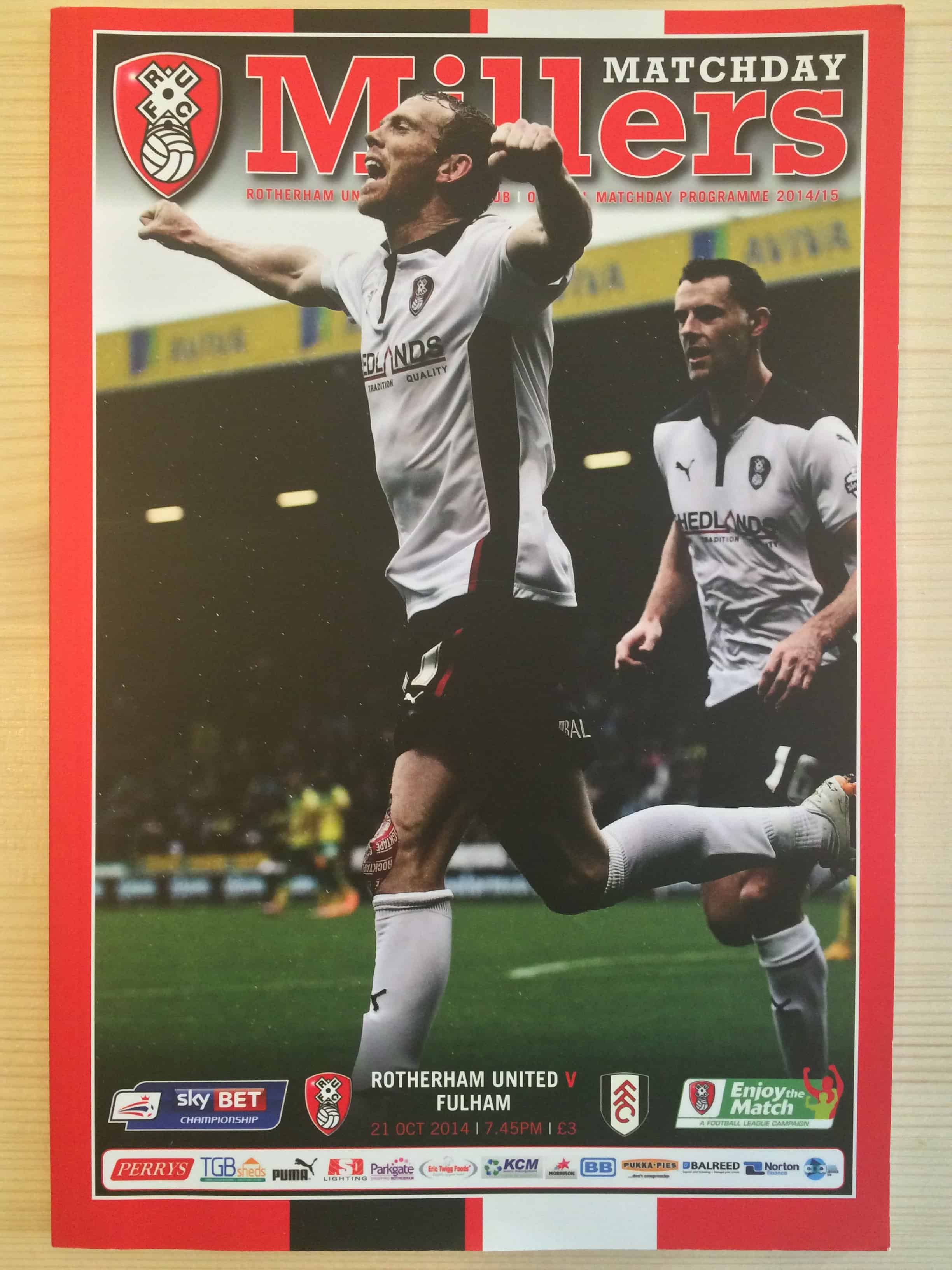 Rotherham United FC v Fulham FC